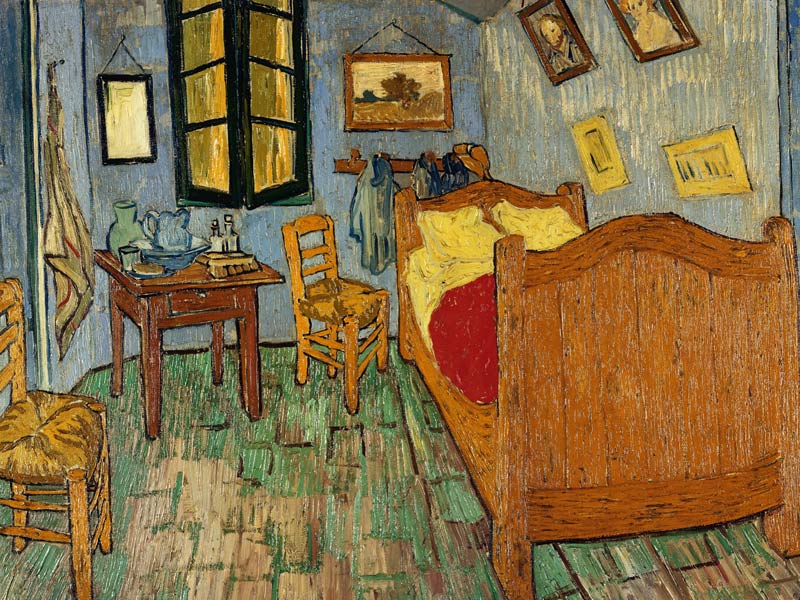 Van Gogh's Bedroom, Van Gogh, 1888